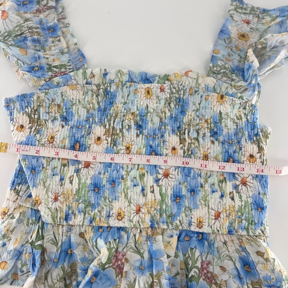 Elodie fleur peplum top floral size large new stitch fix - Picture 5 of 8